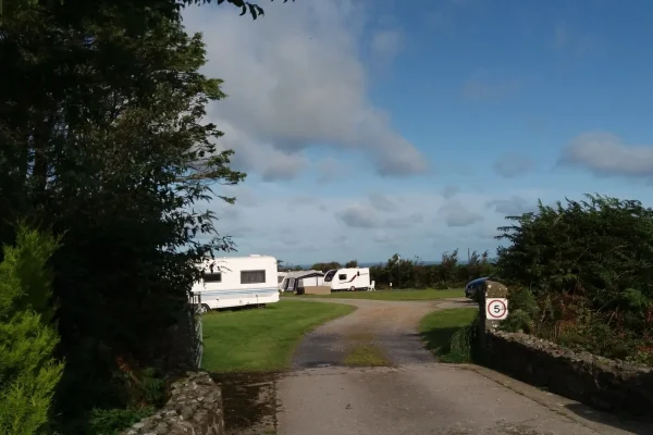 entrance ty mawr caravan park llyn peninsula