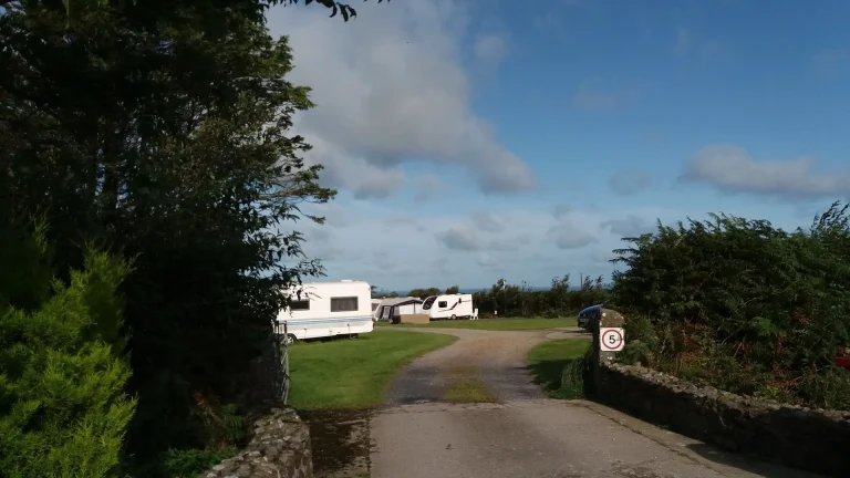 entrance ty mawr caravan park llyn peninsula